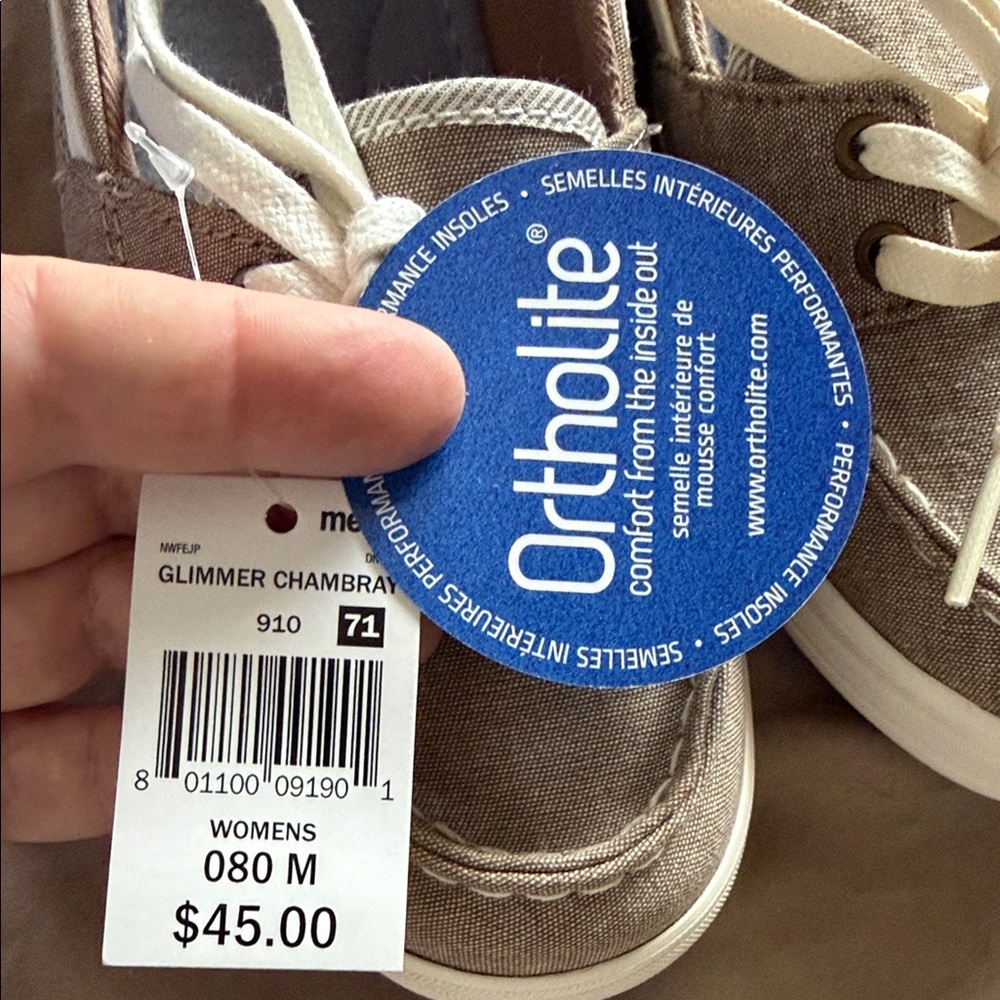 Keds Tan Canvas Deck Boat Shoes - Picture 2 of 6
